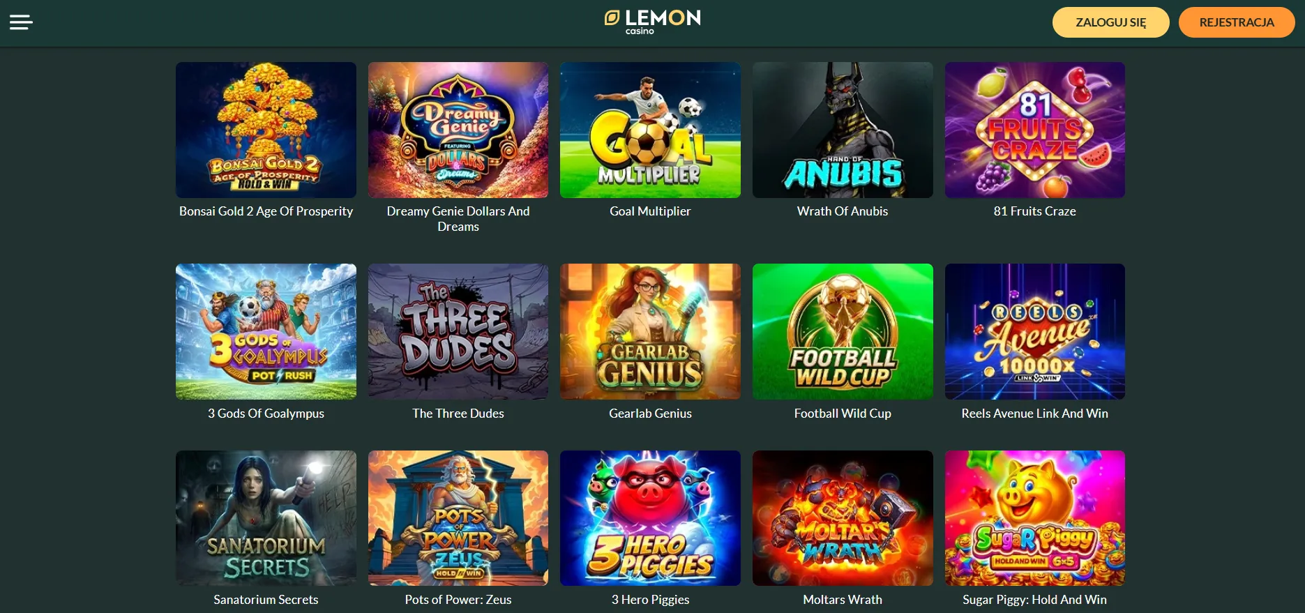 Lemon Casino nowy adres i bezpieczne przekierowania